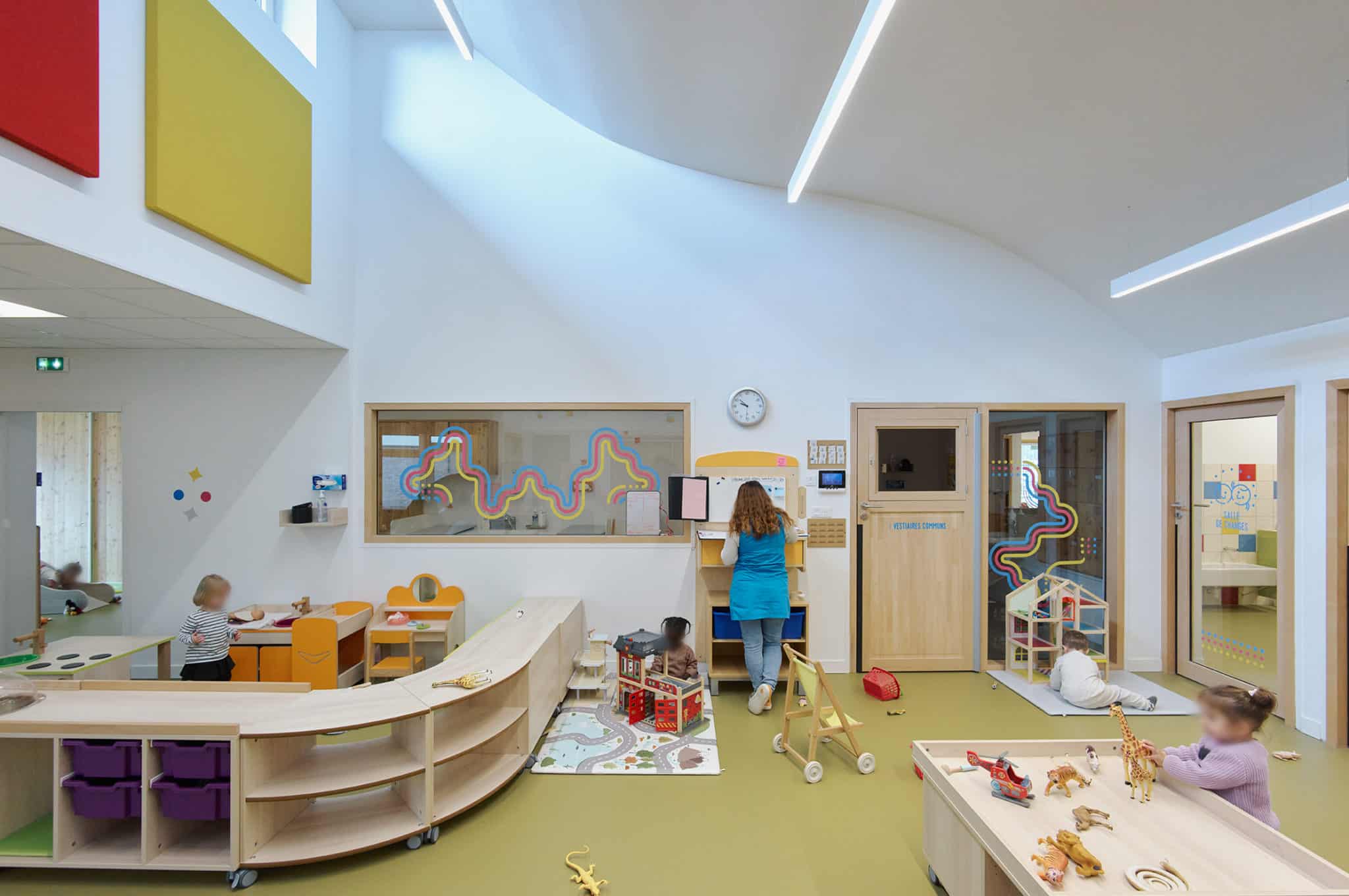 crèche passive