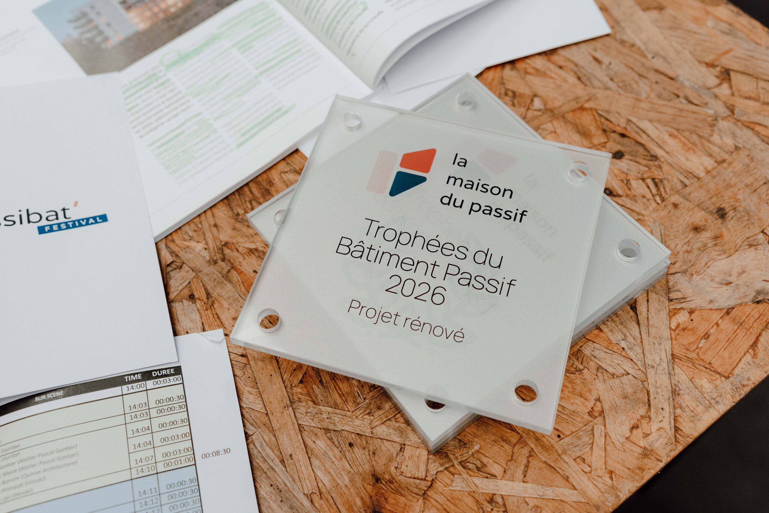 Trophées du Bâtiment Passif 2027